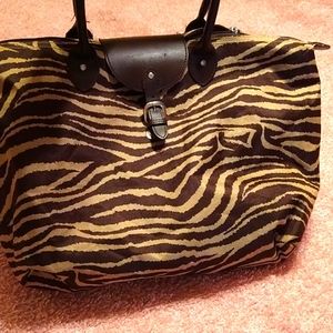 Gently used Chaps tote/ carry on bag